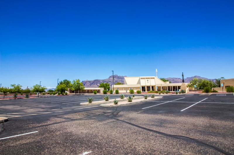 Parking Lot Crack Sealing